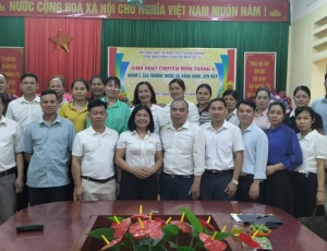 SINH HOẠT CHUYÊN MÔN CỤM 14 – NHÓM 2