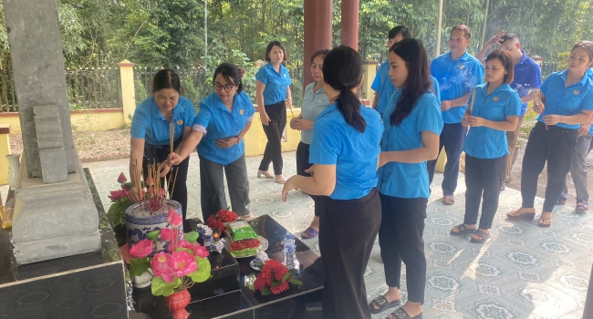 Thực hiện Kế hoạch số 239/PDGĐT-CM, ngày 05/05/2023 của Phòng GD&ĐT huyện Bắc Quang về việc tổ chức các hoạt động kỉ niệm 76 năm ngày Thương binh liệt sĩ (27/07/1947- 27/07/2023)